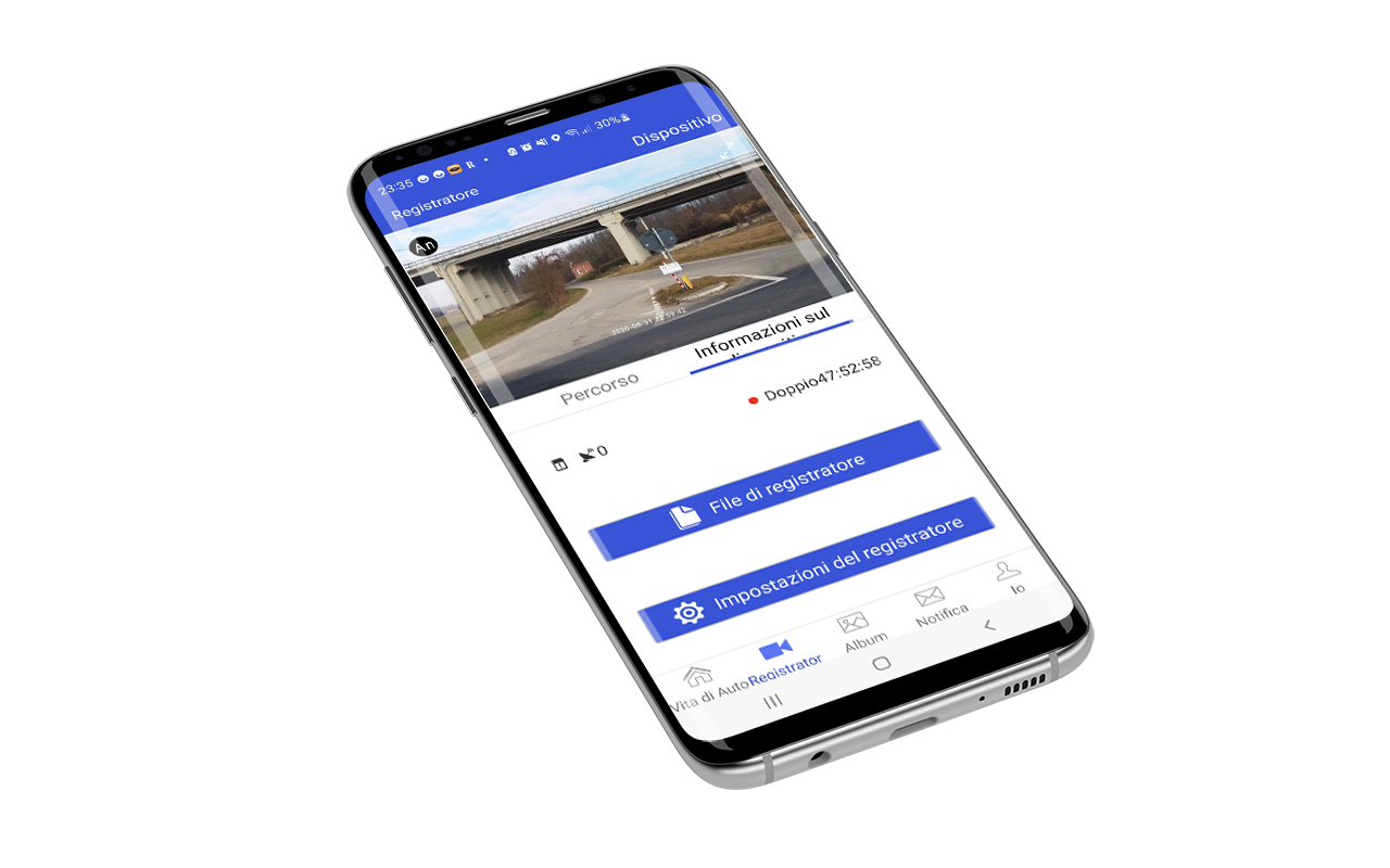 APP per telecamere auto black box